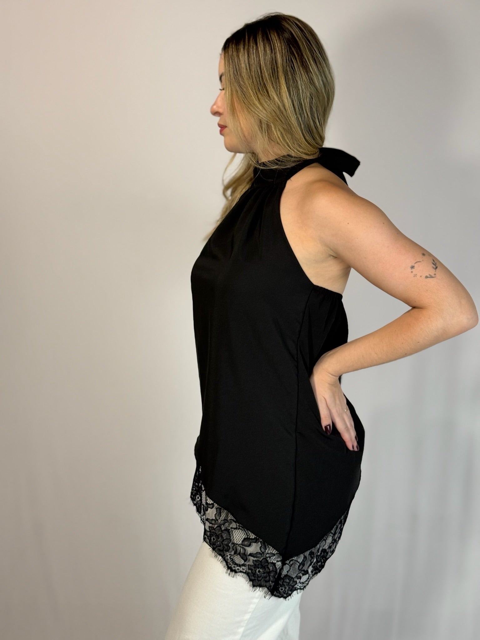 Blusa assimétrica Milano