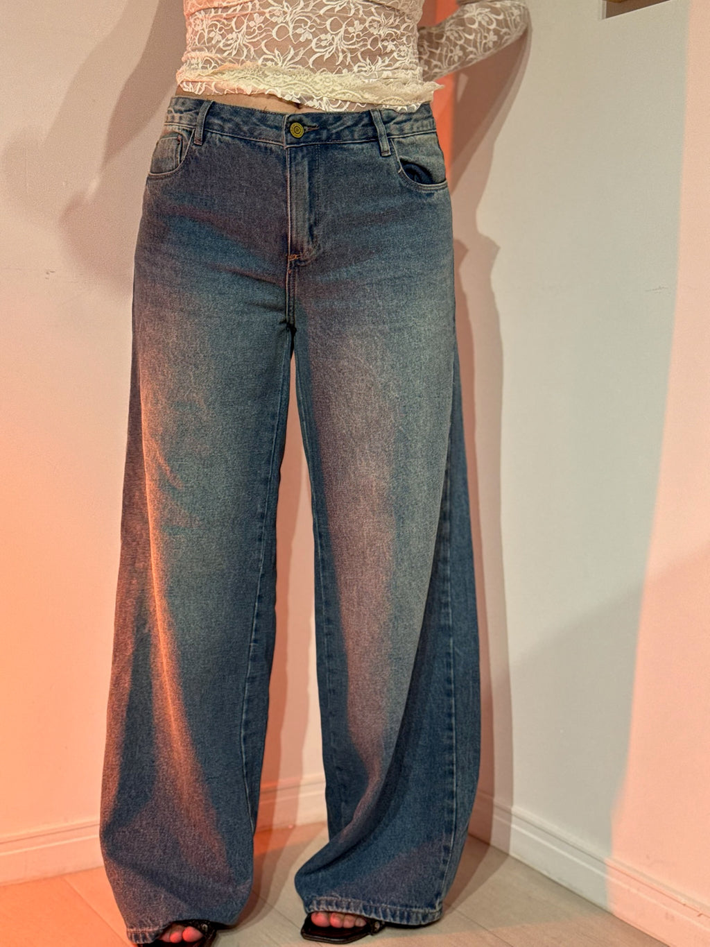 Calça Jeans Denin Latte