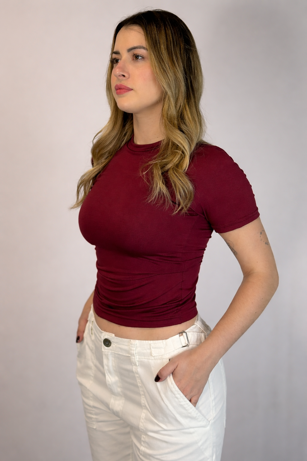 Babe tee Tokyo - Bordo