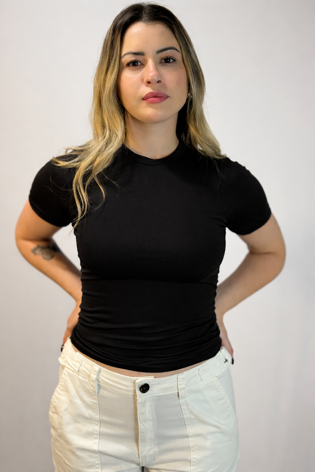 Babe tee Tokyo - Preta