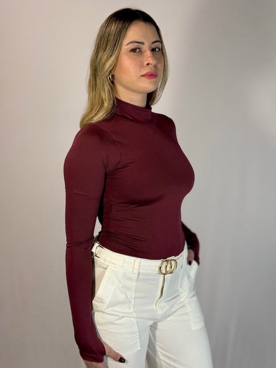 Blusa Nova York - Bordo