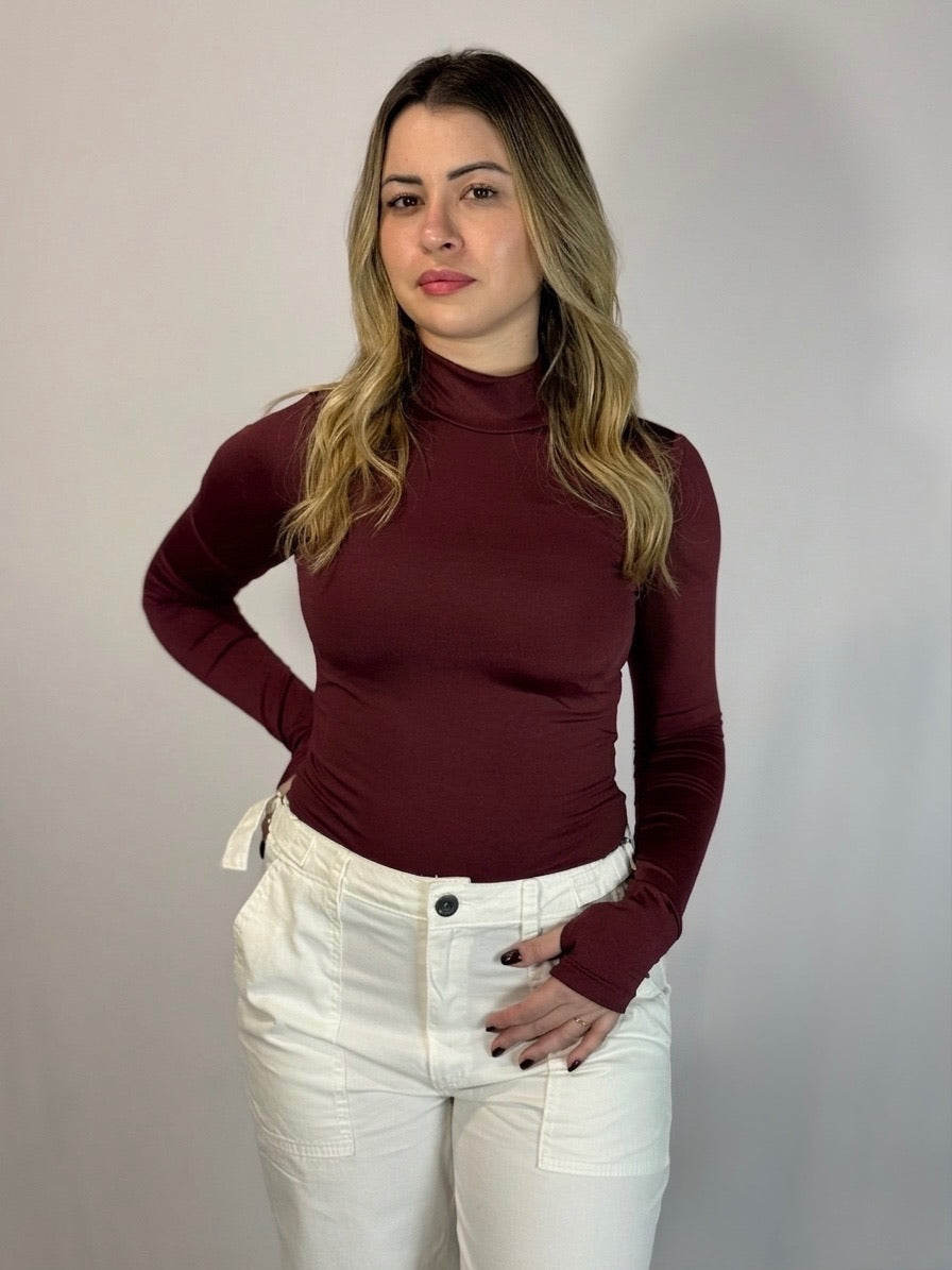 Blusa Nova York - Bordo