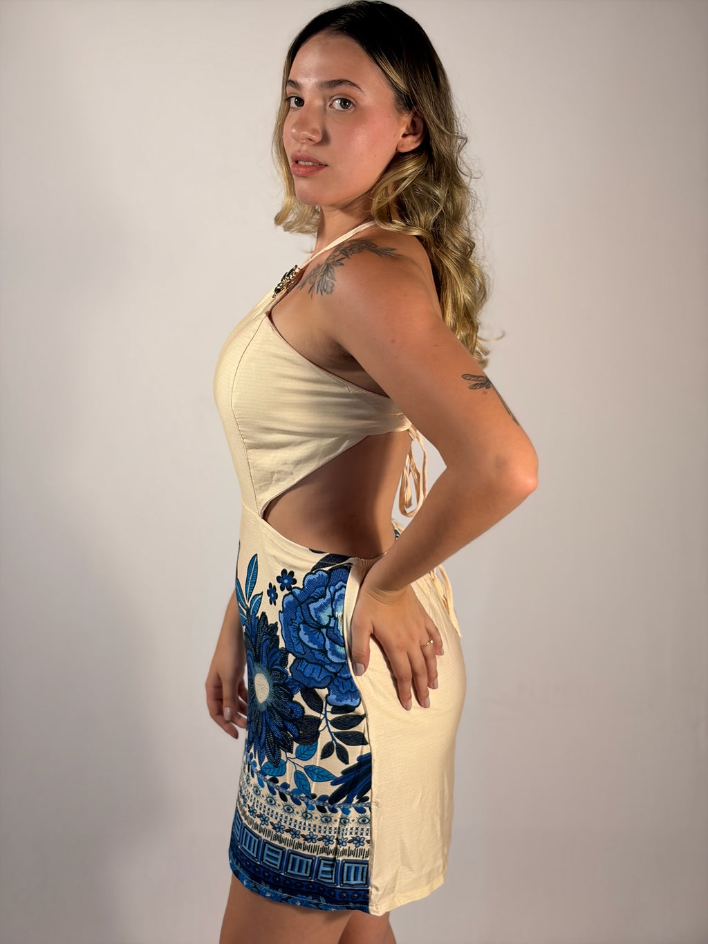 Vestido Curto Floral- Até logo, verão!