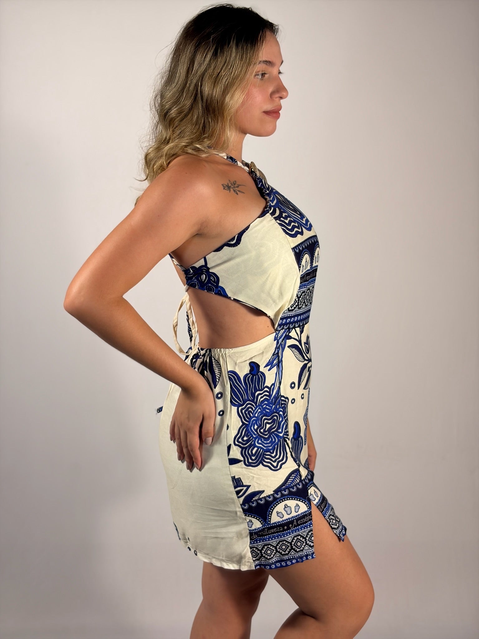 Vestido Curto Tropical - Até logo, verão!