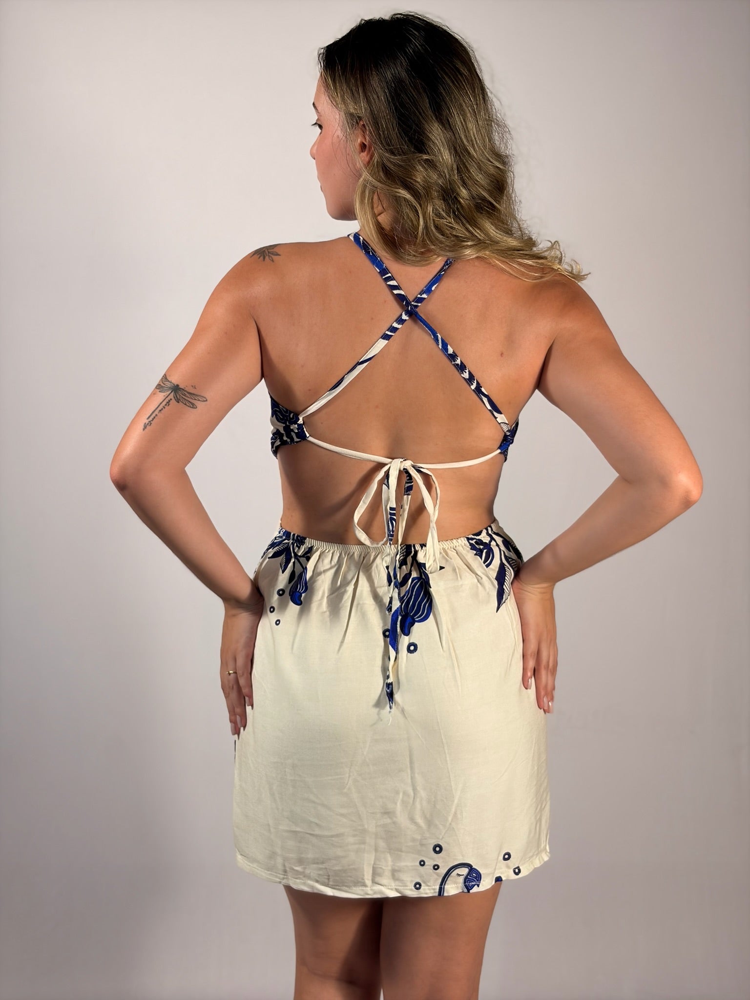Vestido Curto Tropical - Até logo, verão!