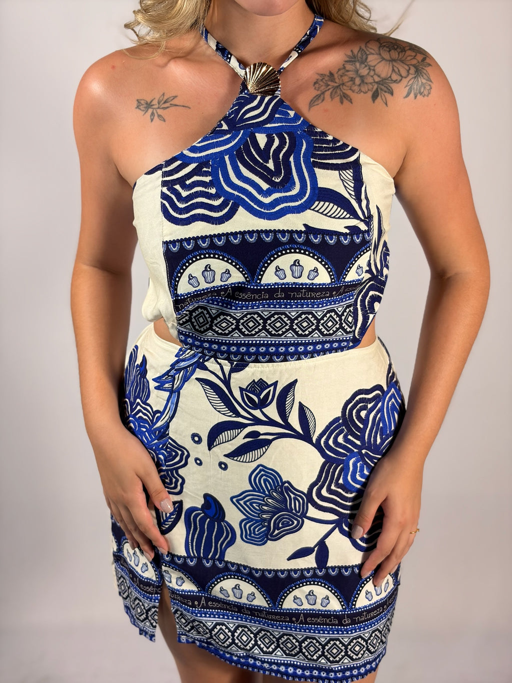 Vestido Curto Tropical - Até logo, verão!