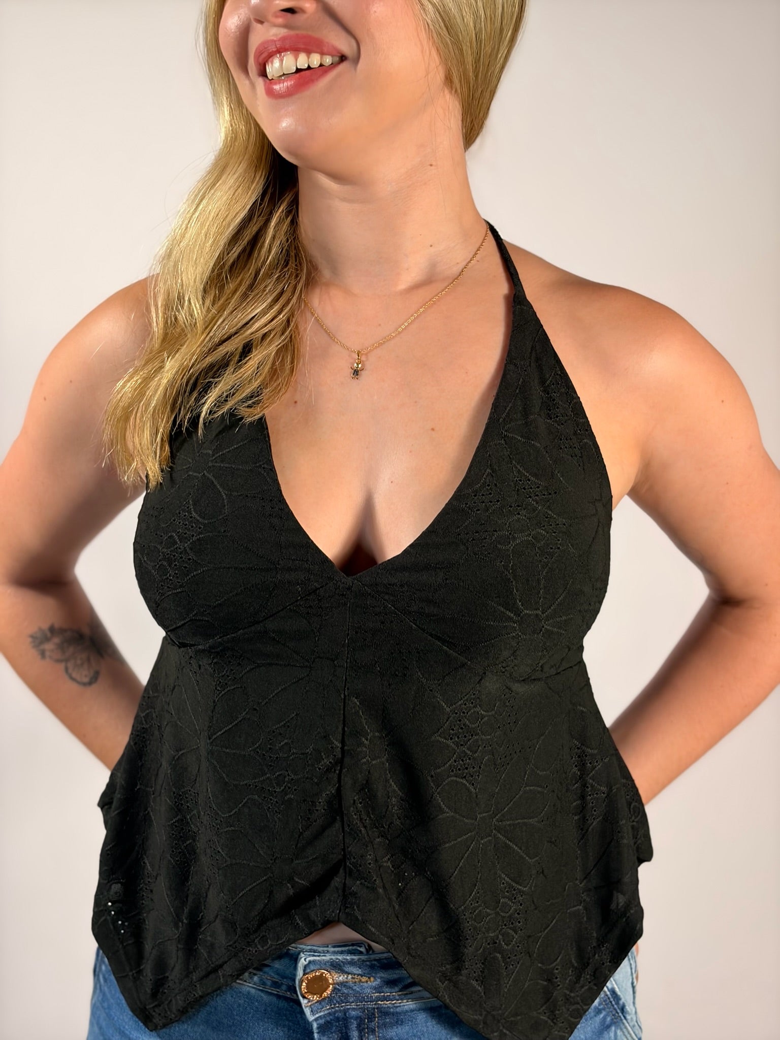 Blusa amarração basiquinha - Linha Basic