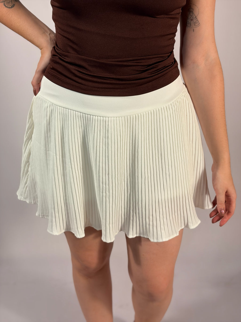 Short Saia basiquinho Branco - Linha Basic