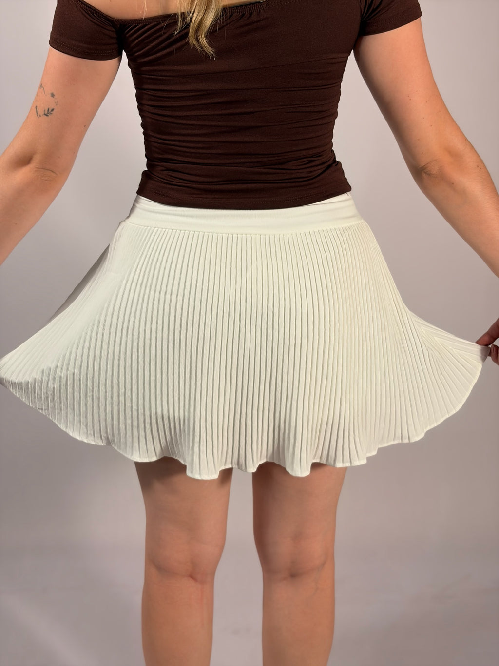 Short Saia basiquinho Branco - Linha Basic