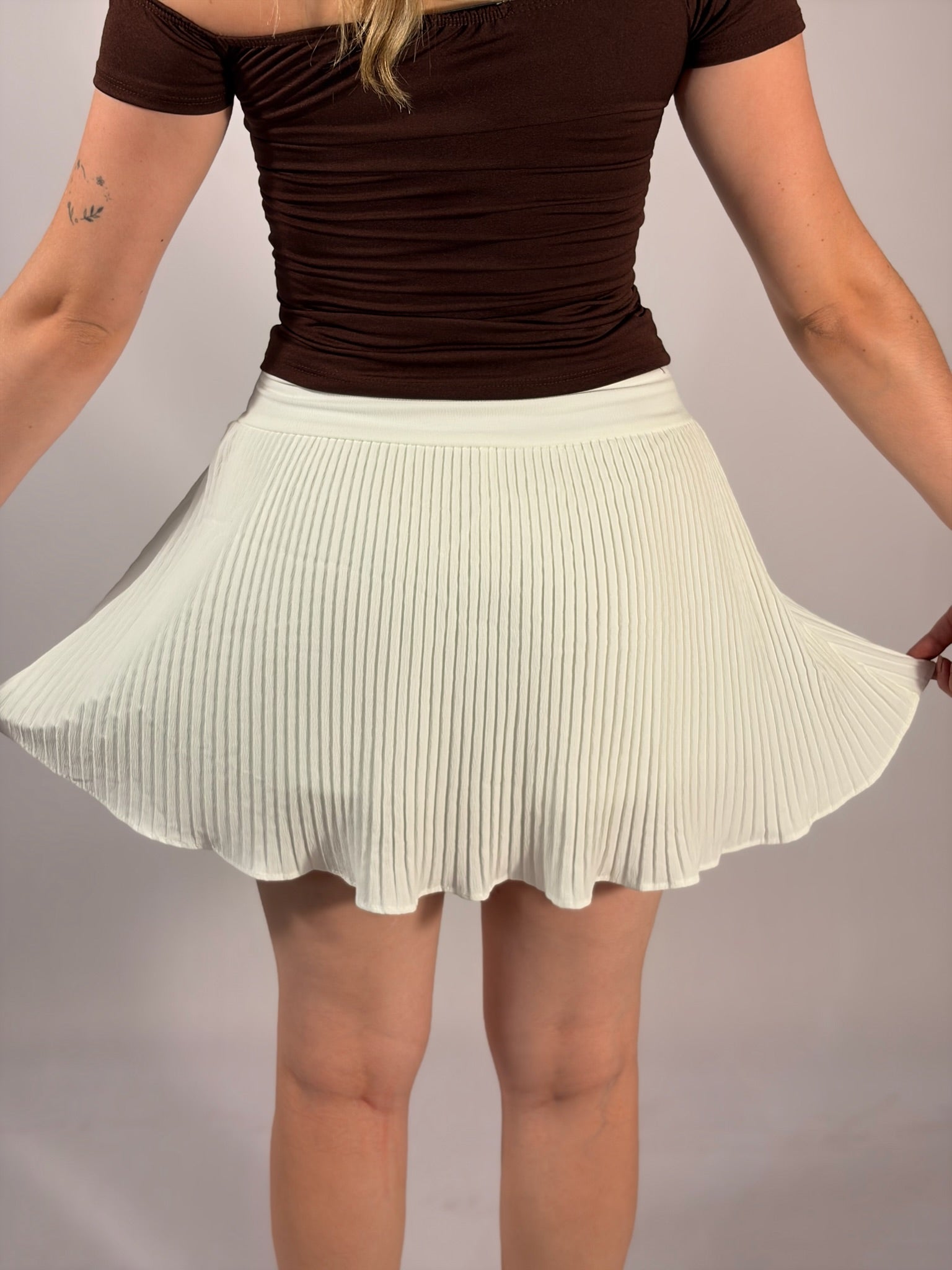 Short Saia basiquinho Branco - Linha Basic