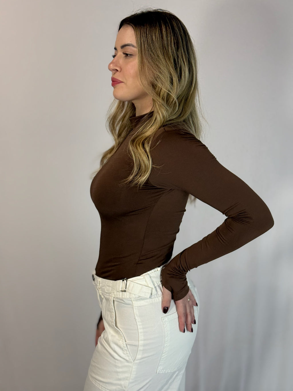 Blusa Nova York - Marrom