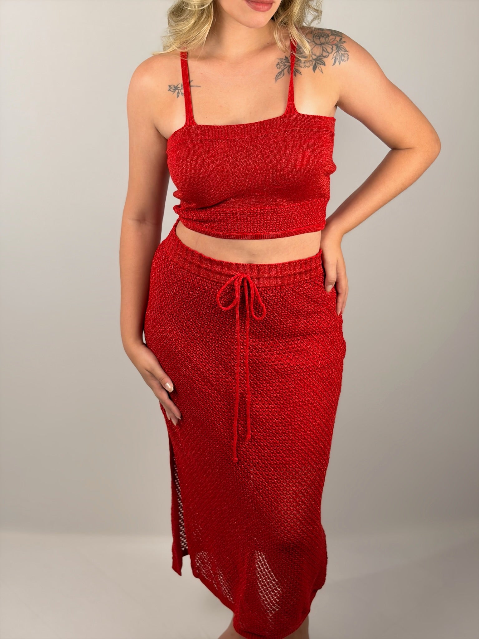 Conjunto Ilhabela - Vermelho